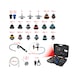 MASTER cooling system diagnostic service kit, 25 pieces - Coolant circuit (automotive, assembly, other) - 2