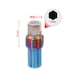 KS TOOLS Thread cutter with guide bolt for NOX sensors, M20x1.5 - Thread cutting tool assortment - 3