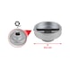 1/2 inch oil filter wrench, SW 49.5 mm - Oil filter wrench - 3