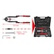 Universal riveting pliers set, 17 pieces - Hand riveting pliers - 2