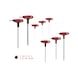 KS TOOLS T-handle hexagon socket ball-end wrench set, 9-piece - Socket wrench (set) - 3