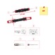 KS TOOLS Cable release tool for flat plugs and flat plug sockets 1.6 mm - Electrical/electronic components (automotive, other) - 3