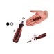 1/4 inch bit screwdriver without quick-lock - Drive unit (manually operated, socket wrench insert) - 3