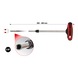 1/4 inch telescopic bit holder with T-handle - Bit holder - 2