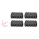 Universal rubber pad set for lifting platforms, 4 pieces - Universal rubber pad for lifting platforms - 3