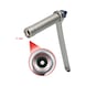Special brake bleeding wrench for VAG - Brake bleed wrench - 2