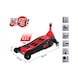 KS TOOLS Performance hydraulic aluminium jack, 2500 kg, lifting height: 100-450 mm - Shunting jack (hydraulic) - 3