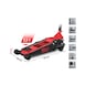 Performance hydraulic steel jack, 2500 kg, flat, lifting height: 75-510 mm - Shunting jack (hydraulic) - 3