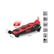 performance Hydraulic steel jack, 3000 kg, flat, lifting height: 75-510 mm - Shunting jack (hydraulic) - 3
