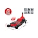 performance Hydraulic steel jack, 3500 kg, flat, lifting height: 95-540 mm - Shunting jack (hydraulic) - 3