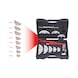Ratchet one-hand bending set 10-22 mm, 13 pieces - Bender - 3
