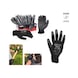 Micro-fine knit gloves, black, 11, 12 pairs - Micro-fine knit gloves - 3