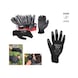 Micro-fine knit gloves, black, 7, 12 pairs - Micro-fine knit gloves - 3