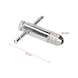 Tool holder with reversible ratchet head, 85 mm on hanger - Tool holder, workpiece holder (other) - 3