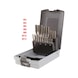 HSS CO Hand tap set M, plastic case, 21 pieces M3-M12 - Taps, thread formers, dies (miscellaneous) - 2