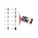 Fastening clip set for Fiat, 308 pieces - Fastening clips for Fiat - 2