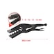 Special clamping grip pliers, D: 7-14 mm - Grip pliers - 3