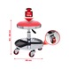 Mobile and height-adjustable stool, load capacity up to 135 kg - Work stool (workshop) - 2