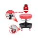 KS TOOLS Mobile and height-adjustable stool - Work stool (workshop) - 3