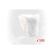 KS TOOLS Disposable gear lever covers, white, 500 pieces - Protective cover (other) - 2