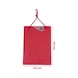 Workshop order bag DIN A4, red - Document bag - 2