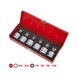 KS TOOLS 3/4 inch power bit socket set, 6-piece, TX+multi-tooth, with bore - Power bit sockets - 3