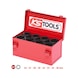 KS TOOLS 3/4 inch hexagon power socket set, 8-piece long - 3/4 inch hex power socket set - 2