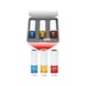 1/2 inch aluminium rim power socket set, 3-piece - 1/2 inch aluminium rim power socket - 3