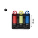 KS TOOLS 1/2 inch aluminium rim power socket set, robust, 3-piece - 1/2 inch aluminium rim power socket - 3