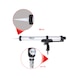 Compressed air cartridge gun 600 ml - Compressed air gun - 2