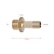 Brass hose nozzles with external thread, 45 degrees, G1/4 inch AGx6mm - Brass hose nozzles with external thread - 3