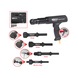 KS TOOLS Vibro-Power Druckluft-Mei&szlig;elhammer-Satz, 6-teilig - Druckluft-Ausbeulhammer: Teile - 2