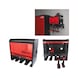 eMONSTER wall-mounted tool cabinet with 1 door, H435xW480xD282mm - Workshop cabinet system - 2