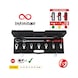 14x18mm INFINITOOL socket torque wrench set 20-200Nm, 9-piece - INFINITOOL Ratchet Torque Wrench - 3