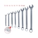 Combination wrench set, 8-piece offset, 8-22 mm - Combination spanner set - 2