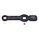 3/4 inch impact TX E-wrench with 2 striking surfaces, E24 - Impact ring spanner - 3