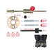 Universal wheel hub and drive shaft puller set, 30 pieces - Puller - 2