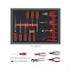 KS TOOLS Screwdriver and pliers set, 12 pieces in 1/1 system insert - Other pliers - 2