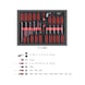 SCS screwdriver set, 29 pieces in 1/1 system insert - Screwdriver set - 2