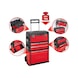 KS TOOLS Mobile plastic and sheet steel tool box - Tool boxes - 3