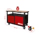 Mobile workbench with 3 drawers and 1 door - Workbench - 2