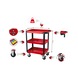 ECOline workshop service trolley, H850xW680xD425mm - Workshop service trolley - 3