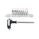 STAINLESS STEEL socket wrench set, 9-piece - Socket wrench (set) - 2