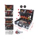 1/4 inch, 1/2 inch Electrician's tool case, 128-piece - Multifunctional tool - 2