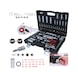 1/4 inch, 1/2 inch socket wrench set, 94 pieces - Socket wrench (set) - 2