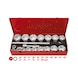 KS TOOLS 1-inch socket wrench set, 21-piece 911.0822 - Socket wrench (set) - 2