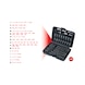 KS TOOLS 1/4 inch bit set, 100 pieces - Bit set - 2