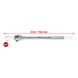 KS TOOLS 3/4 inch CHROMEplus telescopic reversible ratchet, 24 teeth - KS TOOLS Ratchet (stepped spanner) - 3