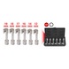 KS TOOLS 1/2 inch open ring socket wrench set, 6 pieces - Socket wrench (set) - 3