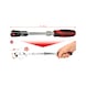 KS TOOLS 1/4 inch SlimPOWER telescopic joint reversible ratchet, 72 teeth - KS TOOLS Ratchet (stepped spanner) - 3